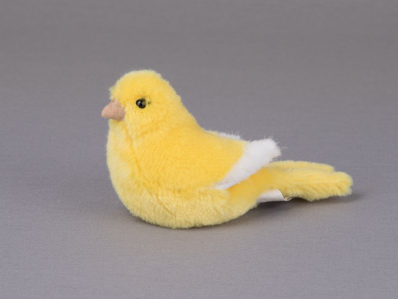 Kösen 6570 Kanarienvogel Spielwaren Plüschtier Handarbeit gelb 15 cm 
